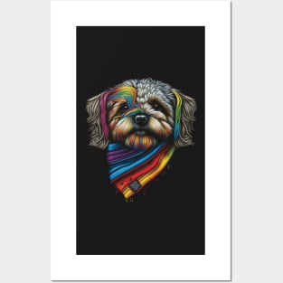 More Dogs of Color - #10 (Lhasa Apso) Posters and Art